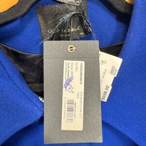 Make a Statement and Make Classy...in BLUE CASHMERE from Italy